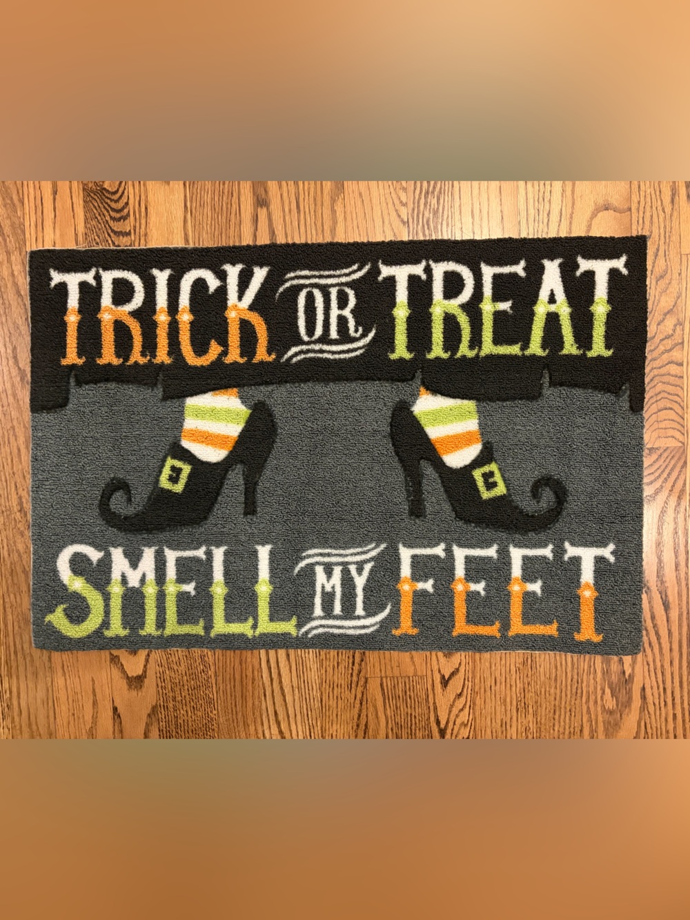 Halloween Rug - Trick or Treat Smell My Feet